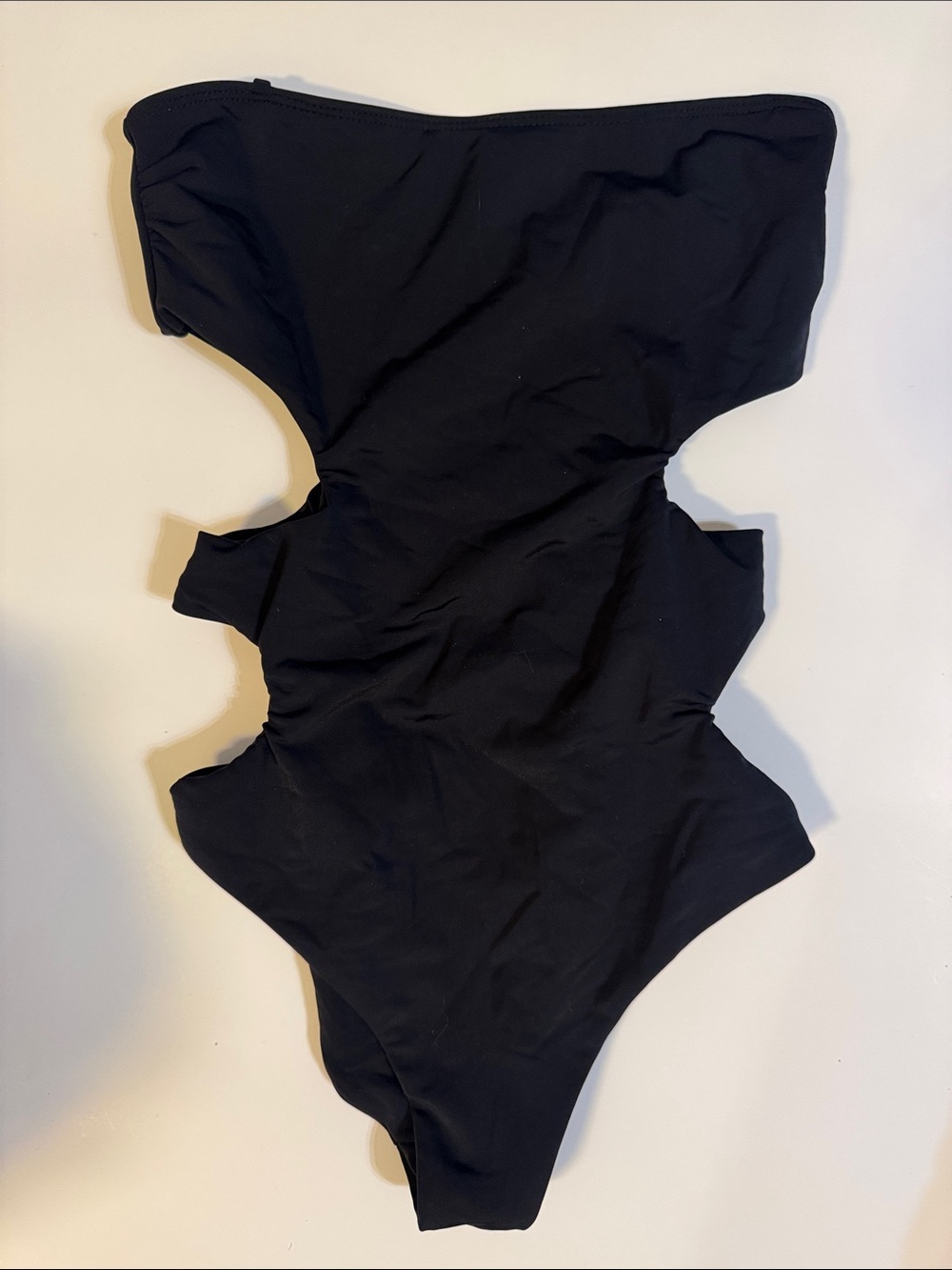 Mara Hoffman Black One-Piece Swim Suit